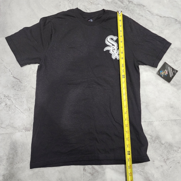 Youth Chicago White Sox Black Jersey T-Shirt Eloy Boy - Picture 9 of 9